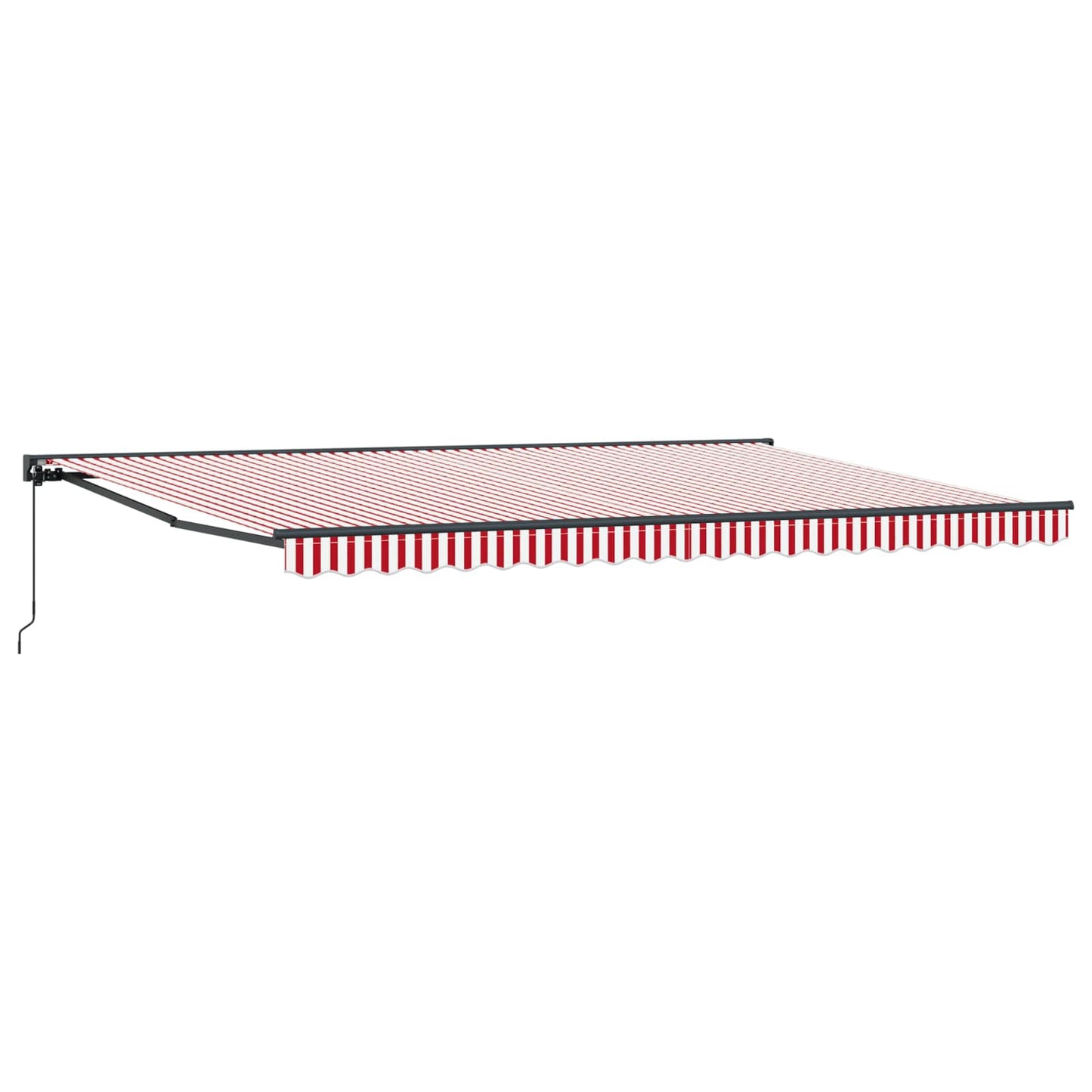 Awning Frame Red and White 500 x 300 cm