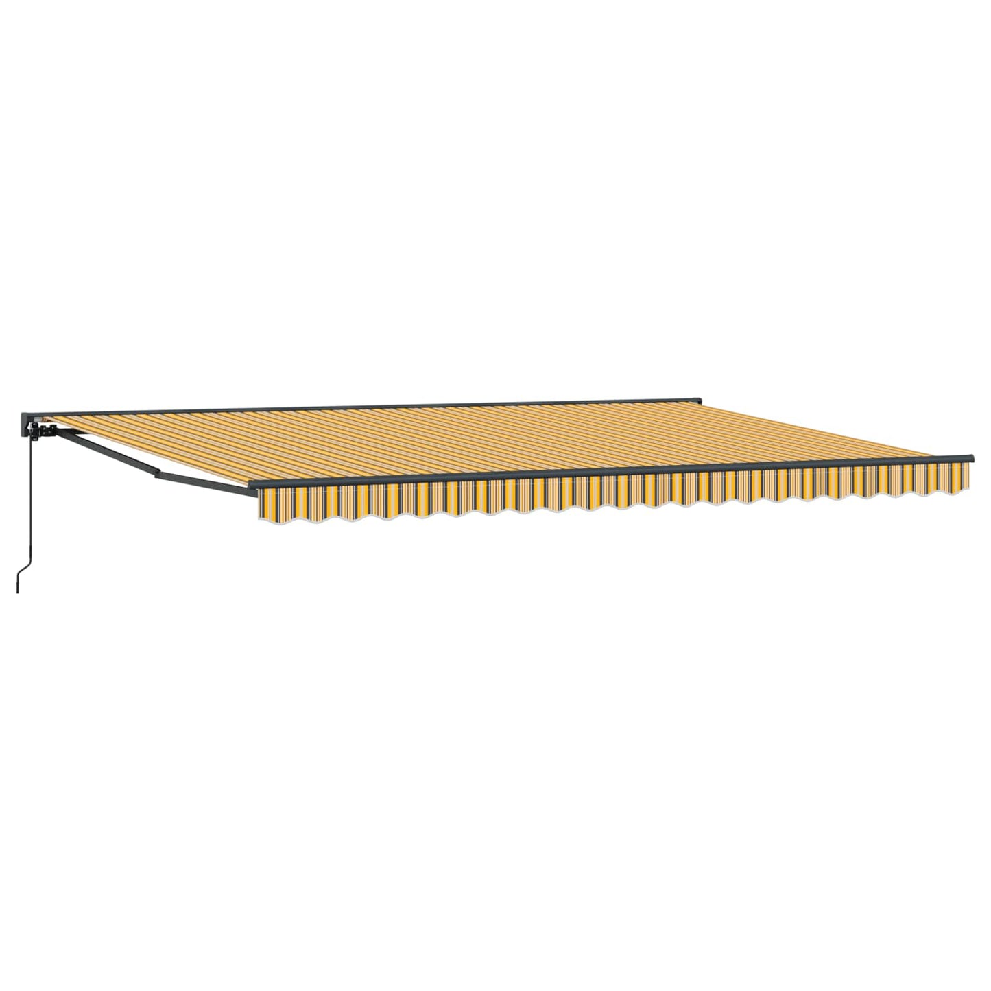 Awning Frame Yellow and Grey 500 x 300 cm
