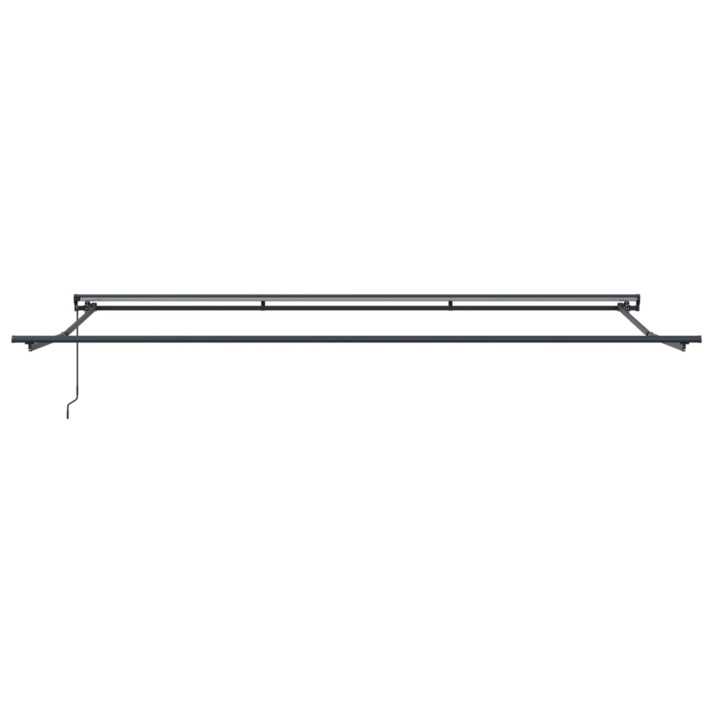 Awning Frame Green and White 500 x 300 cm