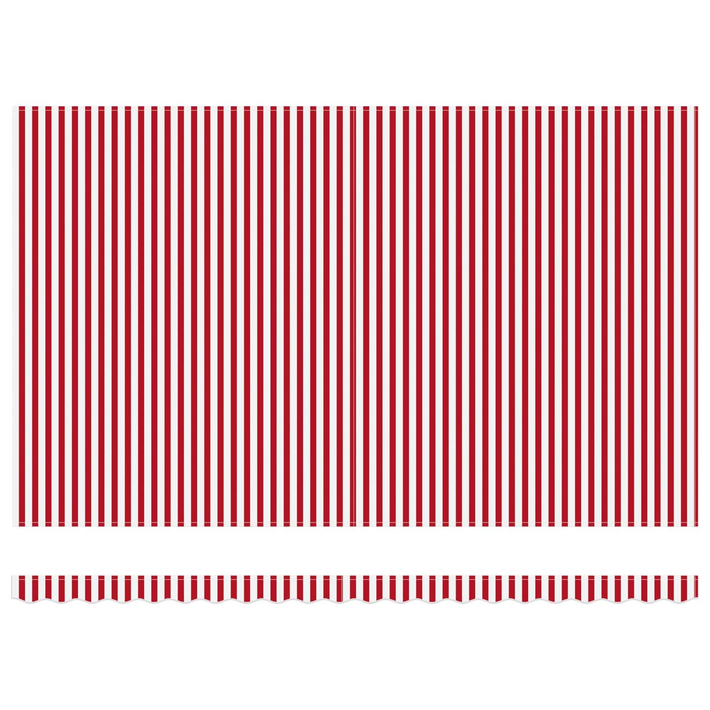 Retractable Awning Manual Red and White 500 x 350 cm