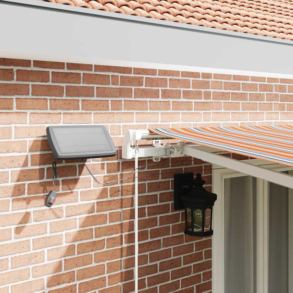 Retractable Awning Multicolour 500 x 350 cm