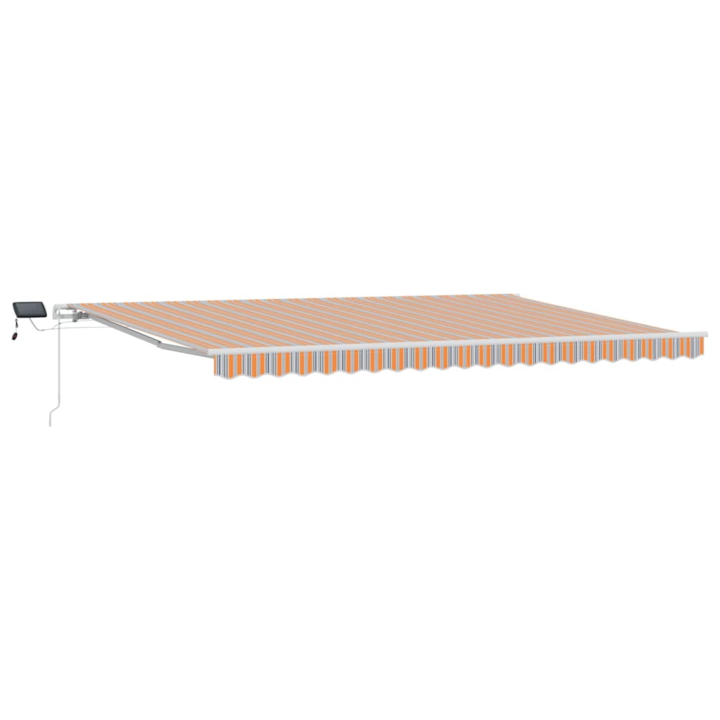 Retractable Awning Multicolour 500 x 350 cm