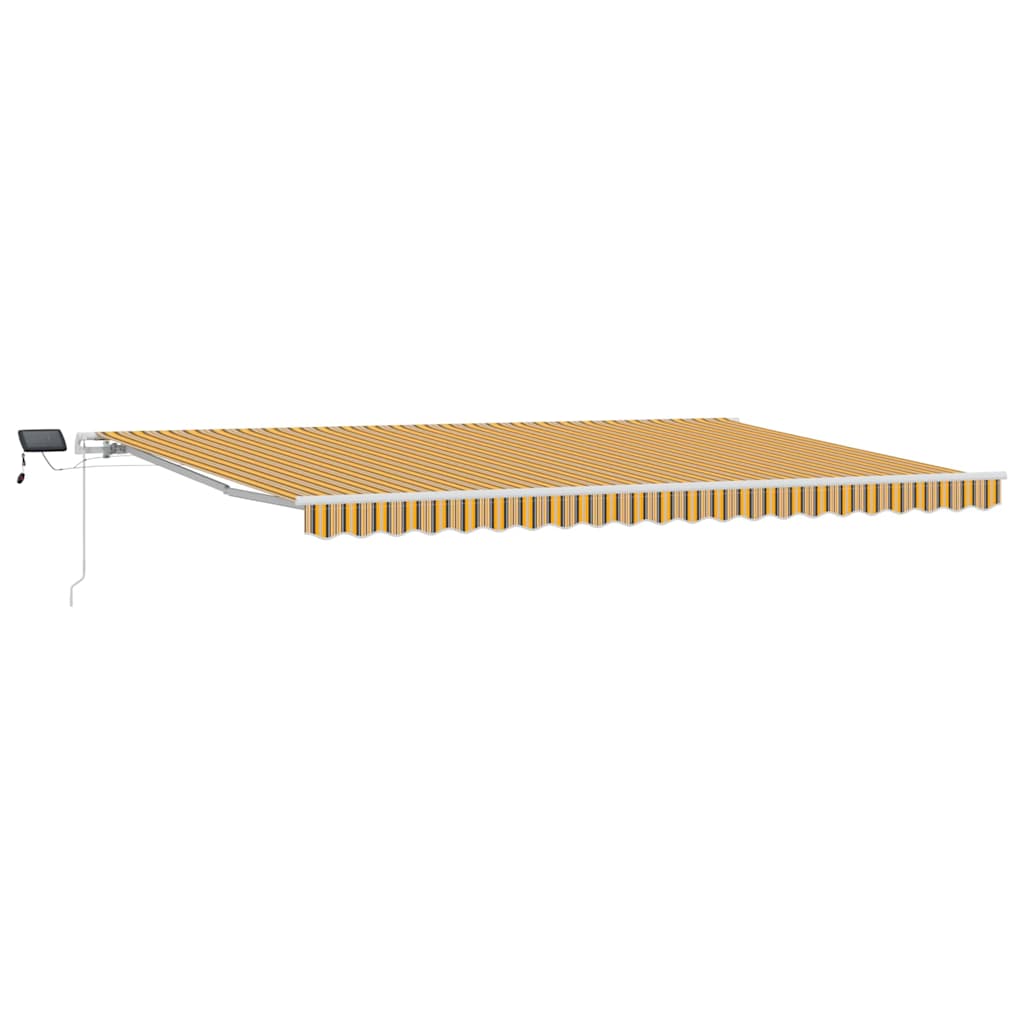 Retractable Awning Multicolour 500 x 350 cm