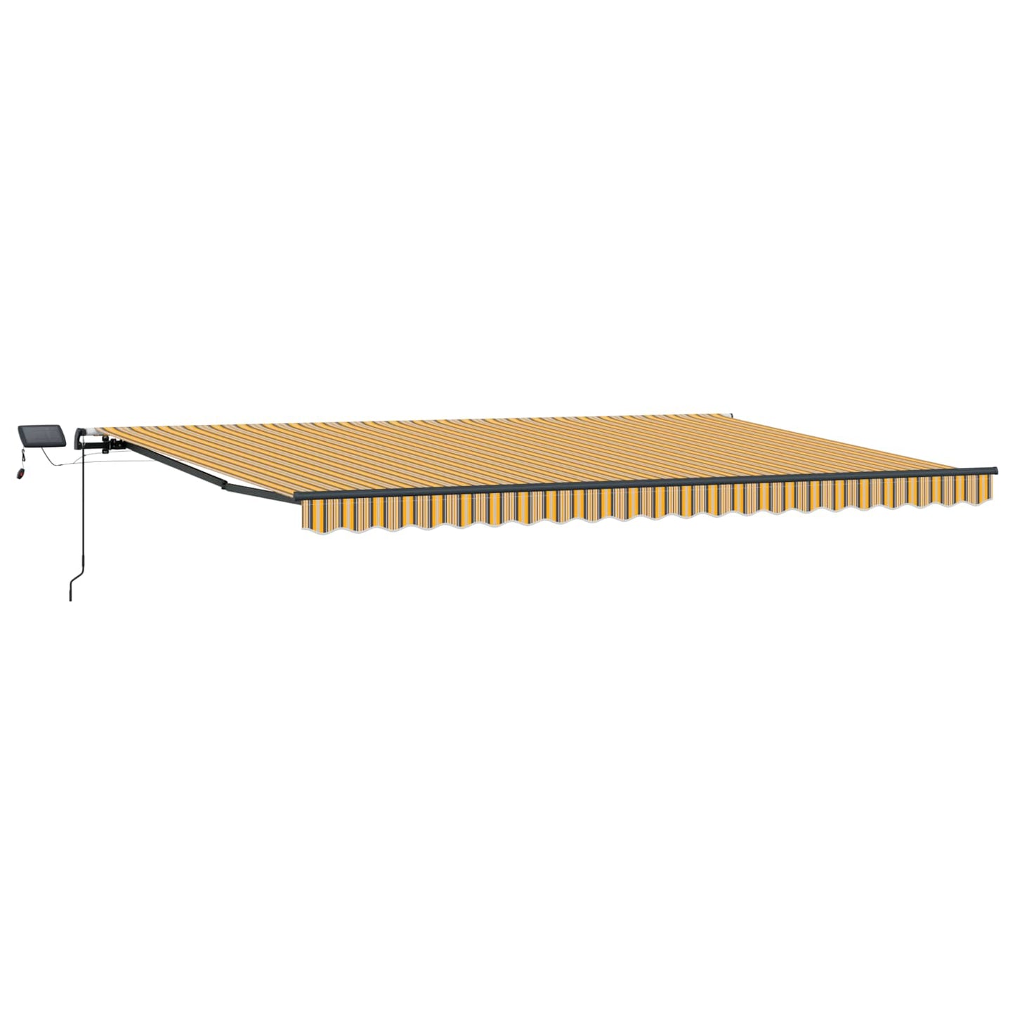 Retractable Awning Multicolour 500 x 350 cm
