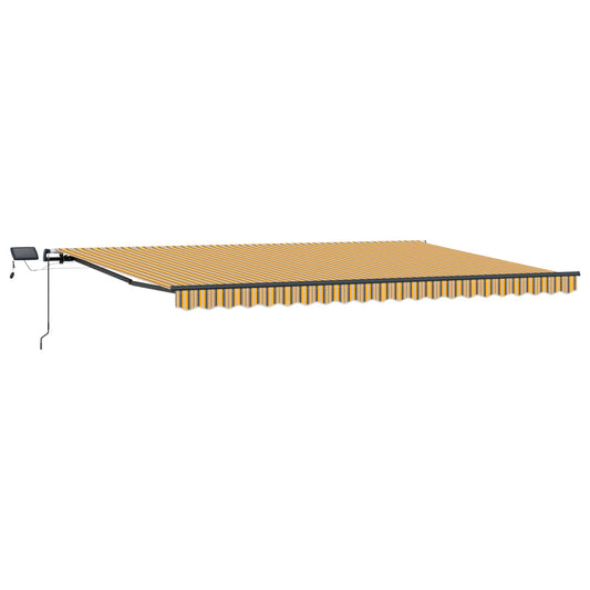 Retractable Awning Multicolour 500 x 350 cm