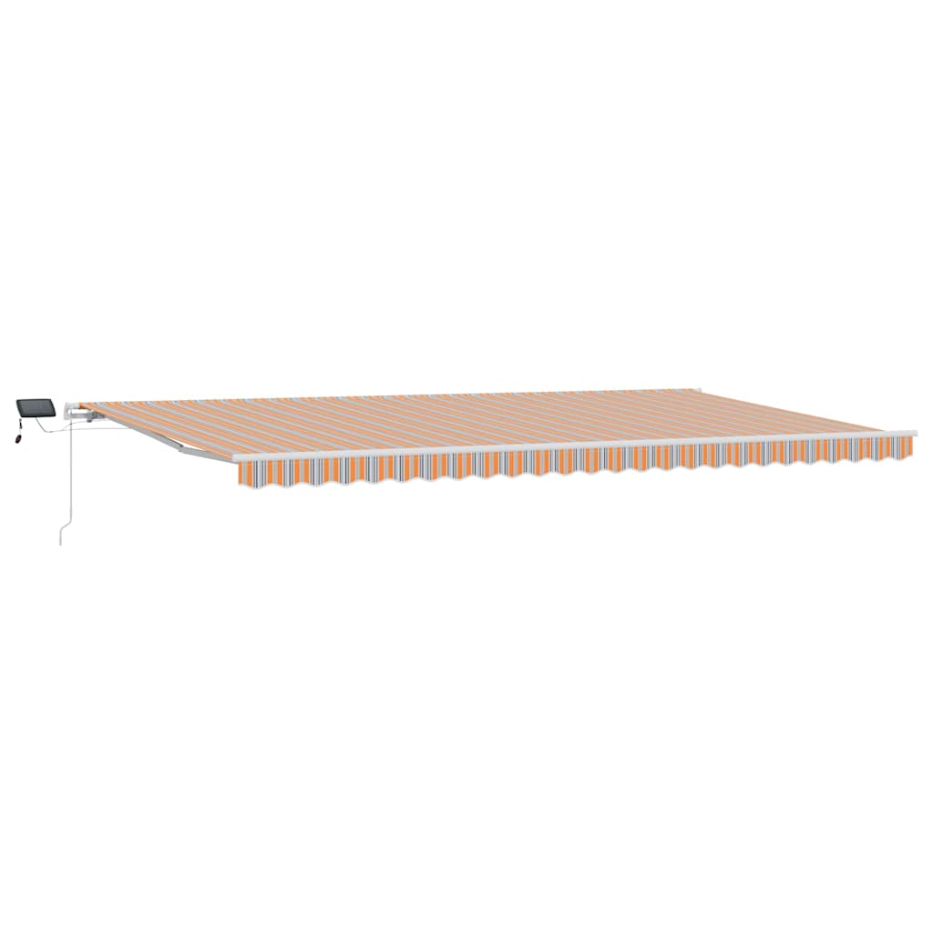 Retractable Awning Multicolour 600 x 300 cm