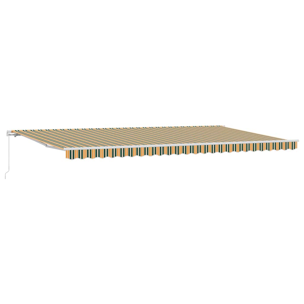 Retractable Awning Retractable Manual Multicolour 600 x 300 cm