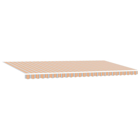 Retractable Awning Multicolour 600 x 350 cm