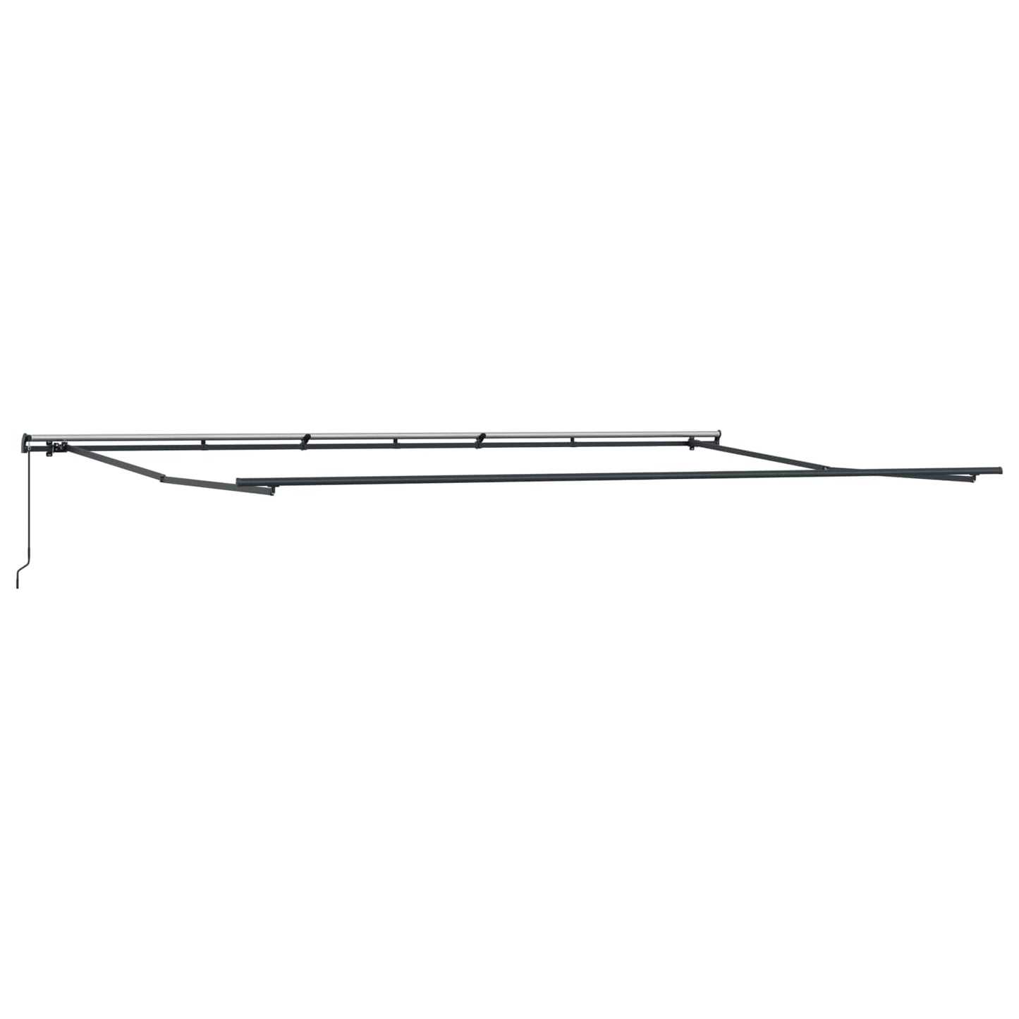 Retractable Awning Beige 600 x 350 cm Polyester and Steel