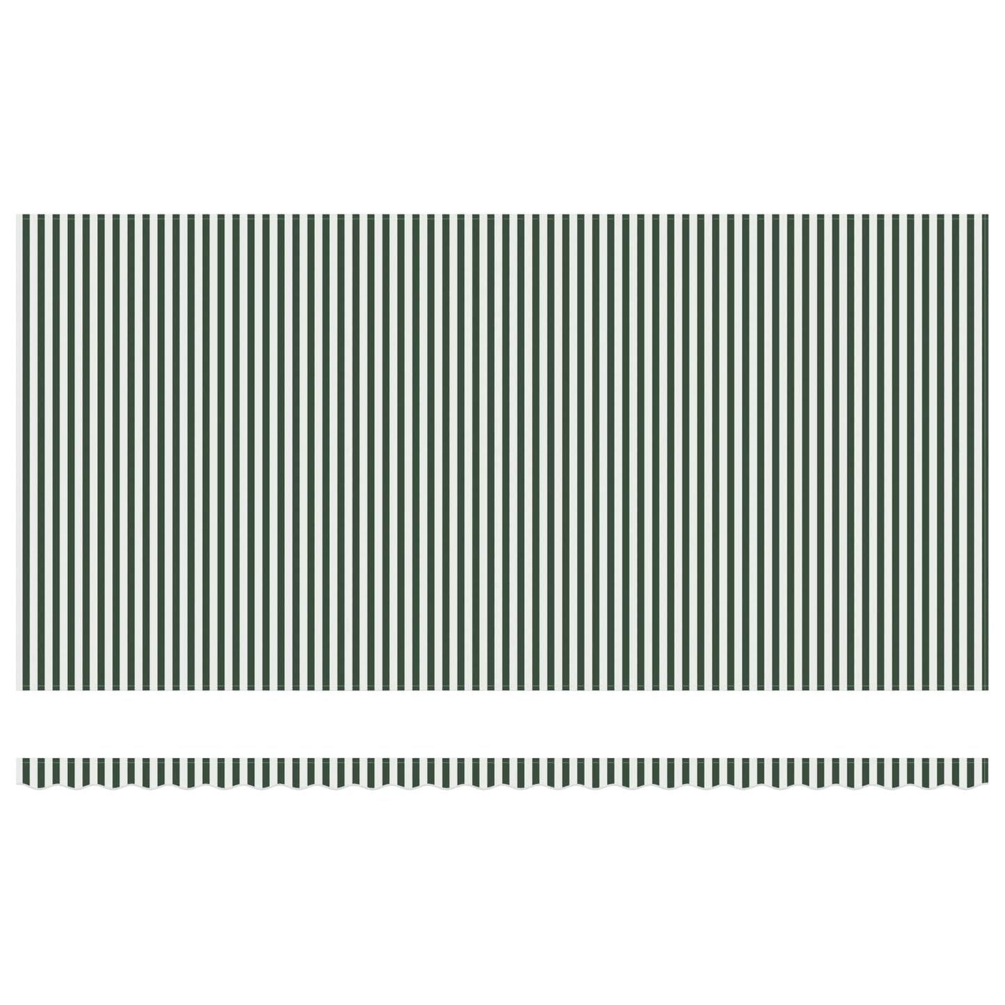 Retractable Awning Green and White 600 x 350 cm