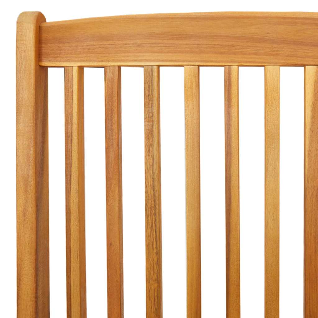 vidaXL Garden Bistro Set 3 pcs Brown Solid acacia wood