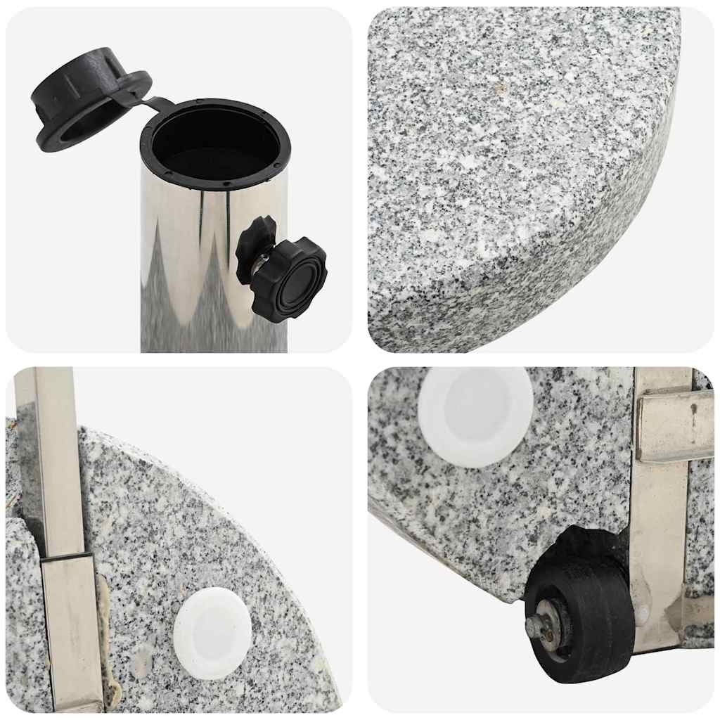 Parasol Base Grey Ø 45 x 37.5 cm Granite