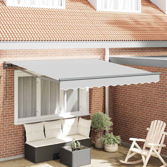 Awning Frame Manual Adjustable Anthracite 3.5 x 2.5 m Steel