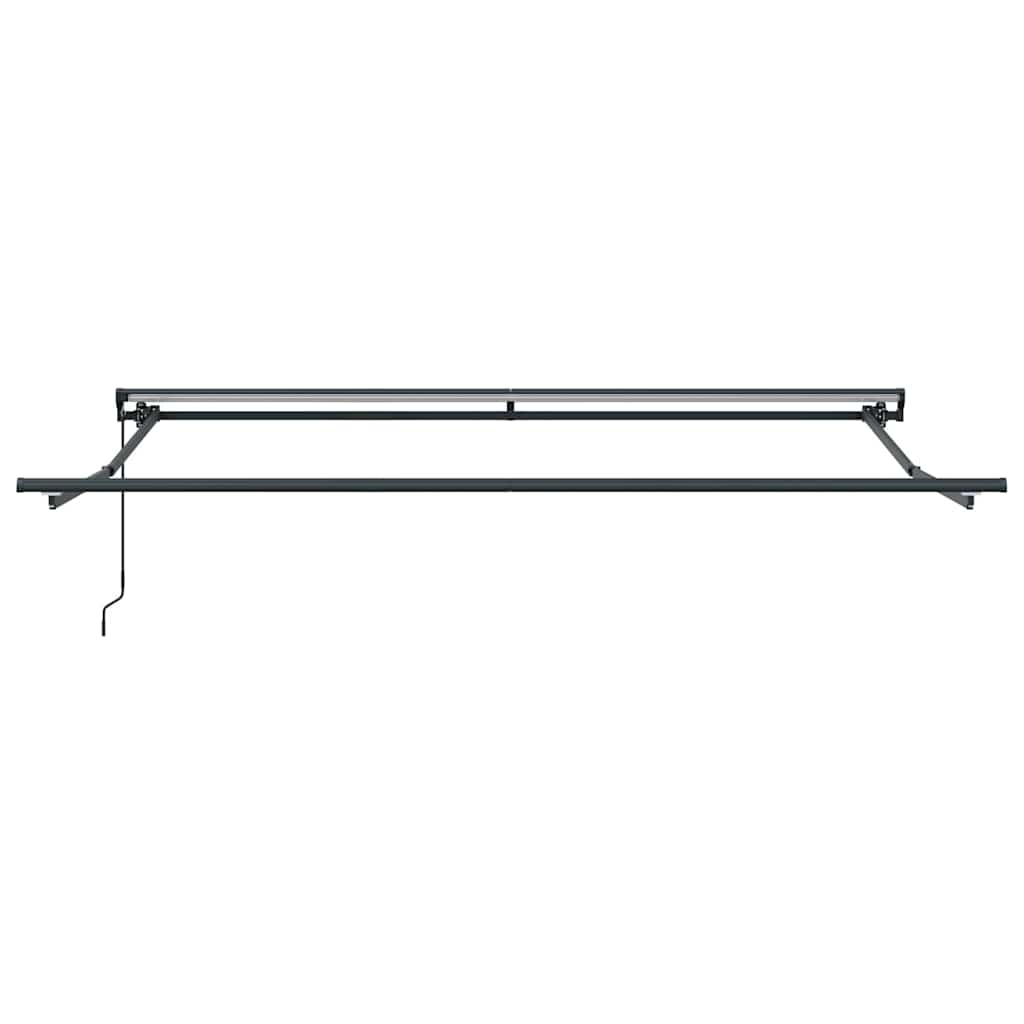 Awning Frame Manual Adjustable Anthracite 3.5 x 2.5 m Steel