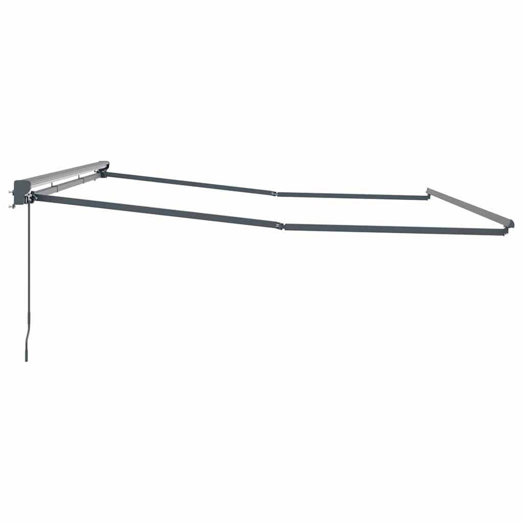 Awning Frame Manual Adjustable Anthracite 4 x 3 m Steel