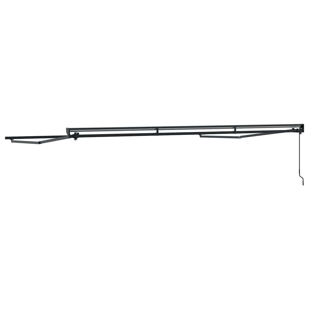 Awning Frame Manual Adjustable Anthracite 4.5 x 3 m Steel