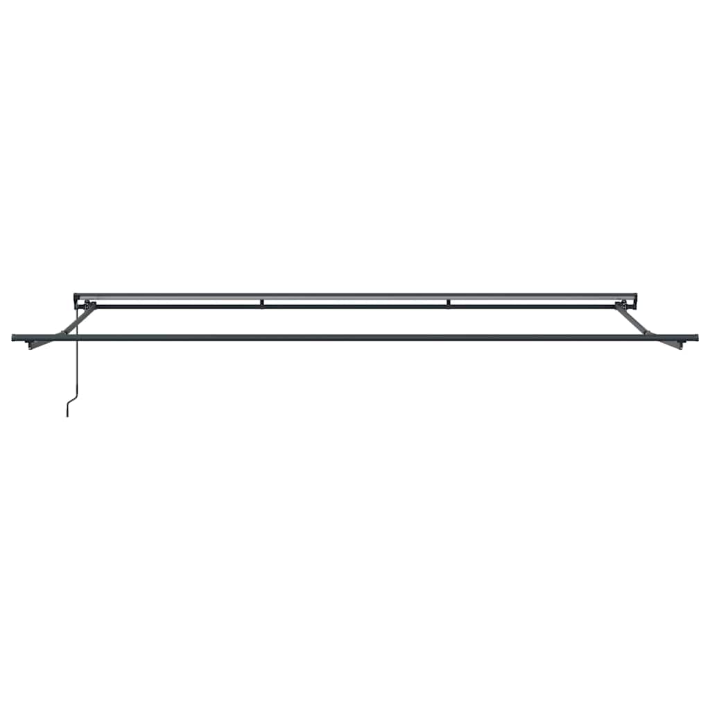 Awning Frame Manual Adjustable Anthracite 5 x 3 m Steel