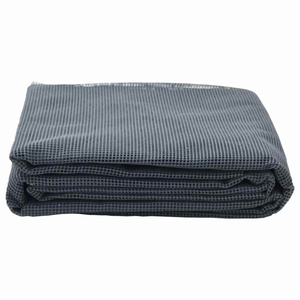 Tent Carpet Anthracite 200 x 200 cm Polyester