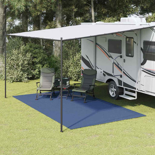 Tent Carpet Blue 250 x 250 cm Polyester