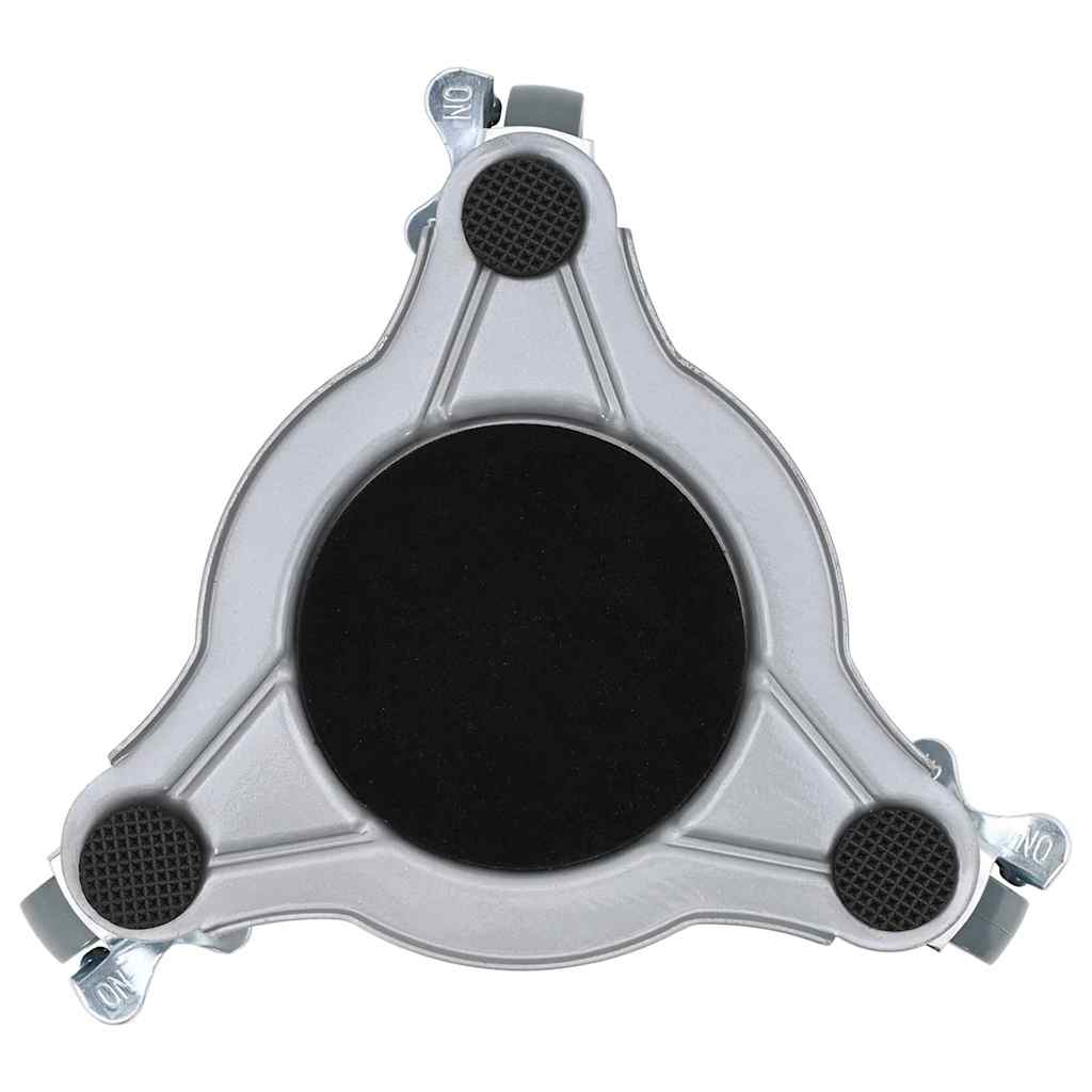 Furniture Rollers 4 pcs with Lifter 19x17.5x6 cm Steel 1000 kg