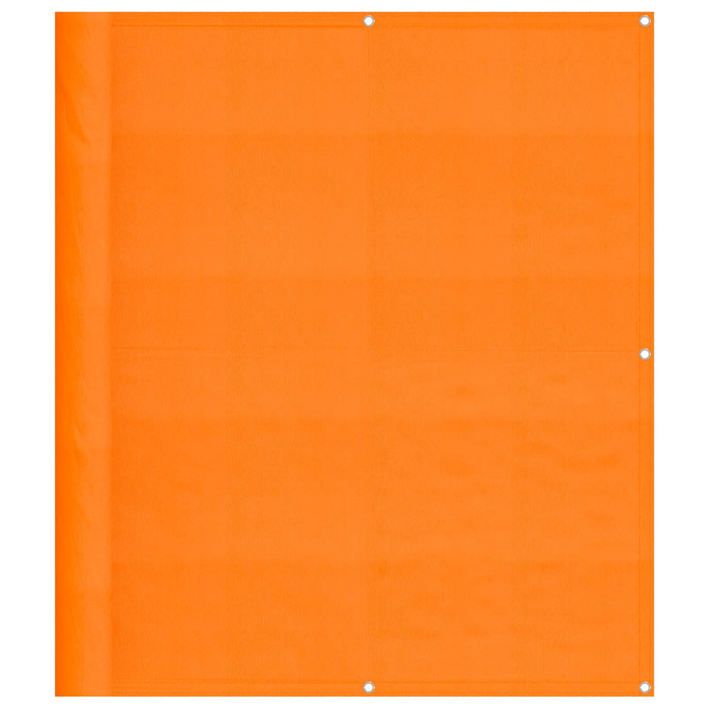 Balcony Screen Orange 120x700 cm 100% Polyester Oxford