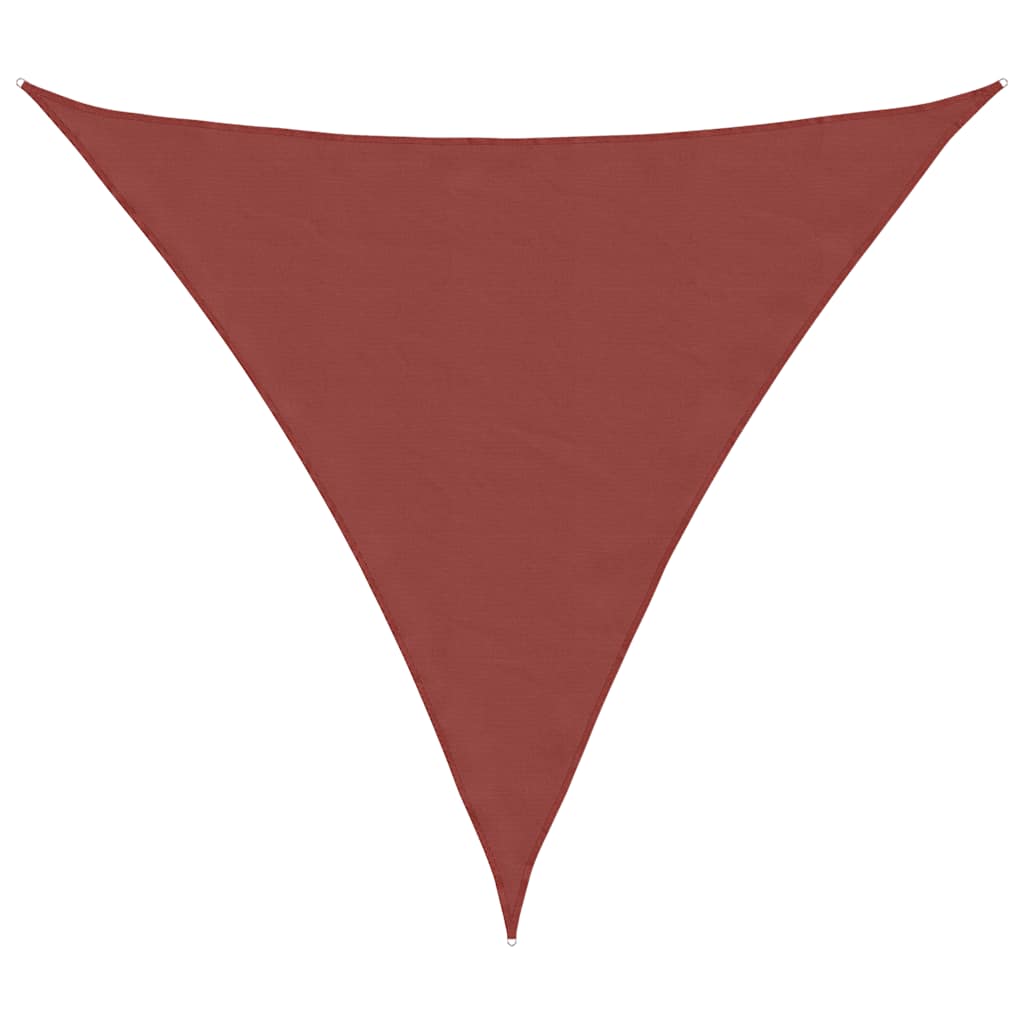 Sun Shade Sail Terracotta 2x2x2 m 100% Polyester Oxford