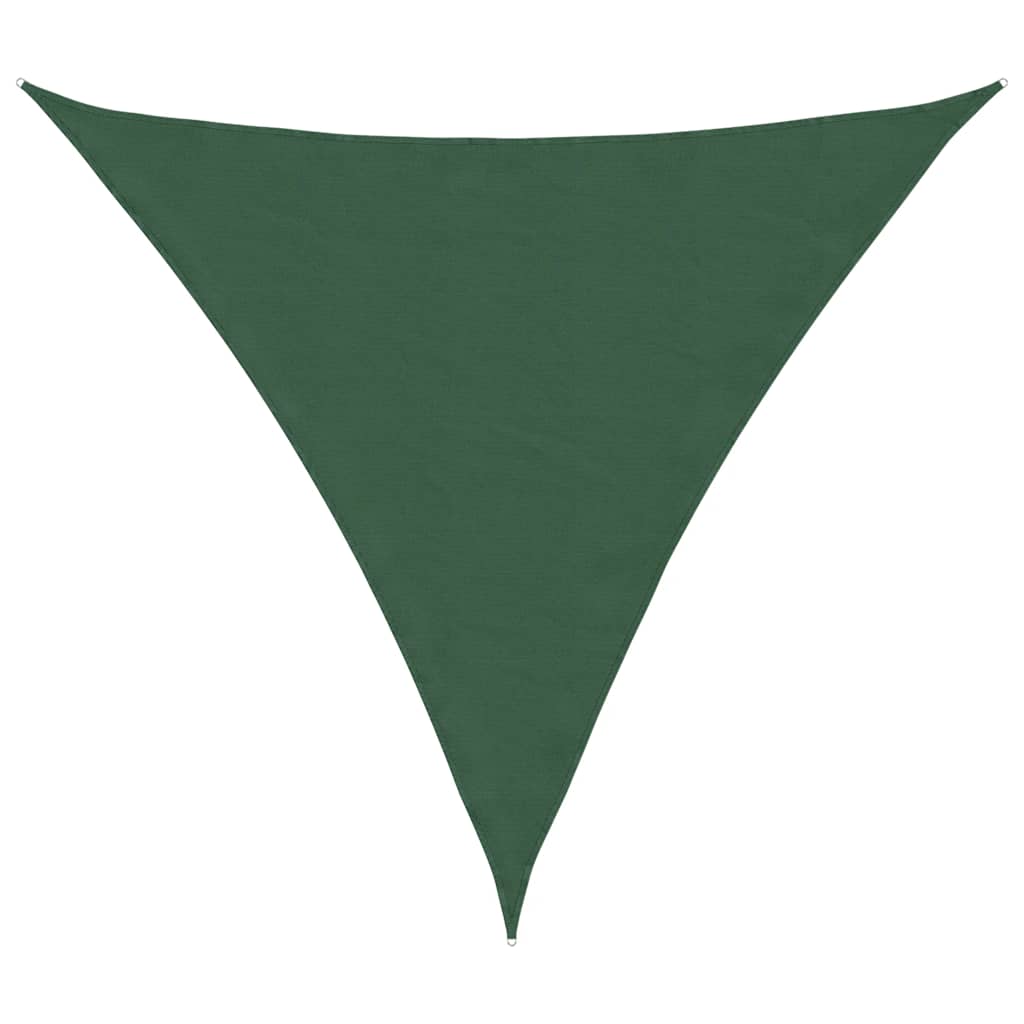 Sun Shade Sail Dark Green 2x2x2 m 100% Polyester Oxford