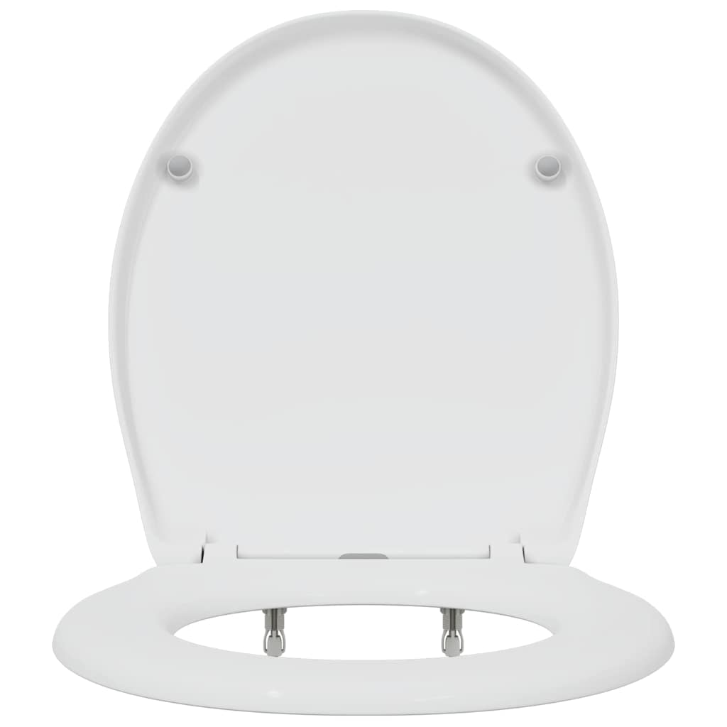 Toilet Seat White 47 x 37 x 4 cm Duroplast