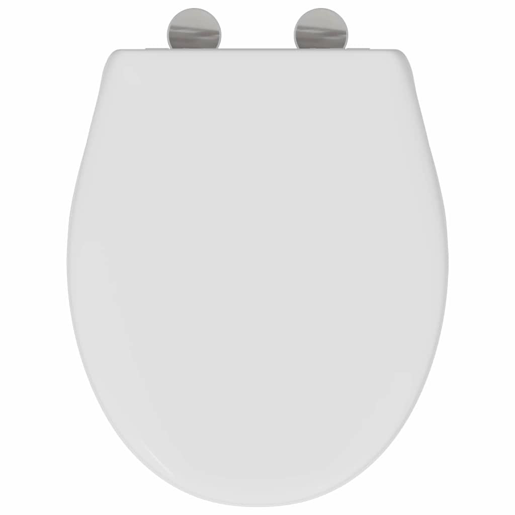 Toilet Seat White 47 x 37 x 4 cm Duroplast
