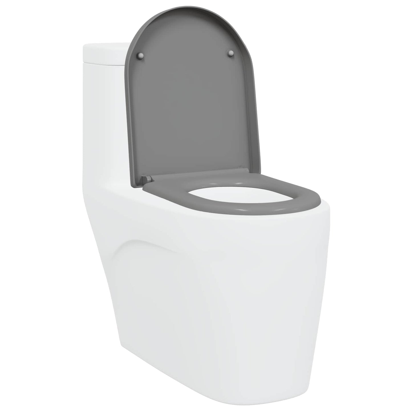 Toilet Seat Grey 49 x 36 x 4 cm Duroplast