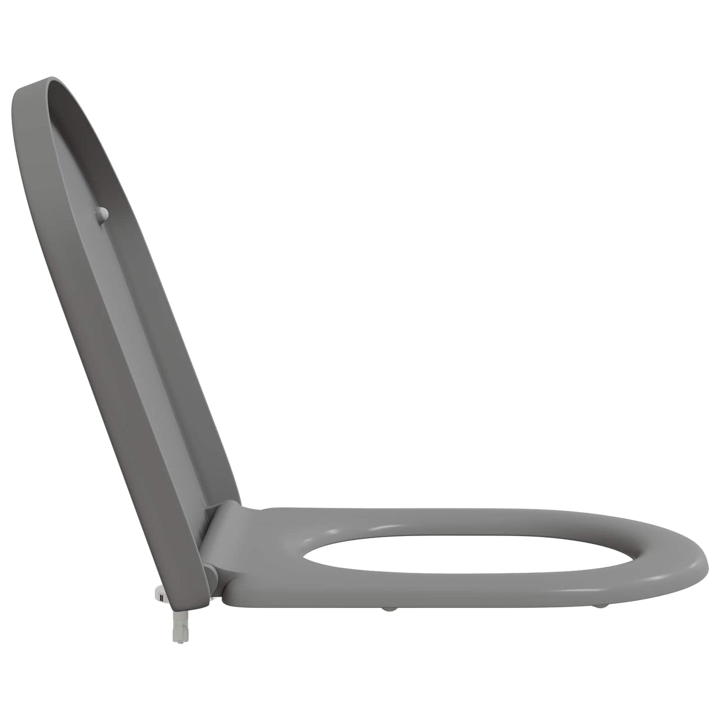 Toilet Seat Grey 49 x 36 x 4 cm Duroplast