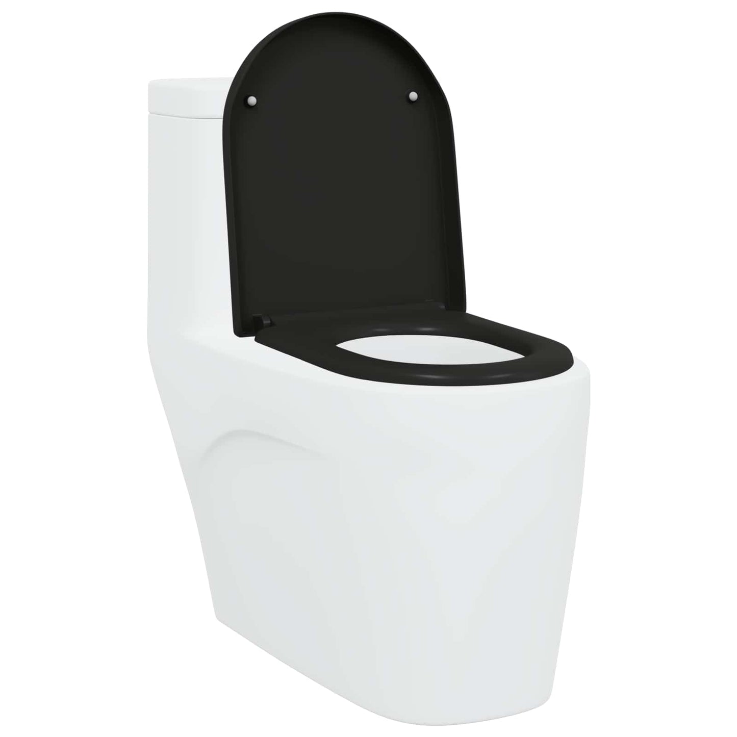 Toilet Seat Black 49 x 36 x 4 cm Duroplast