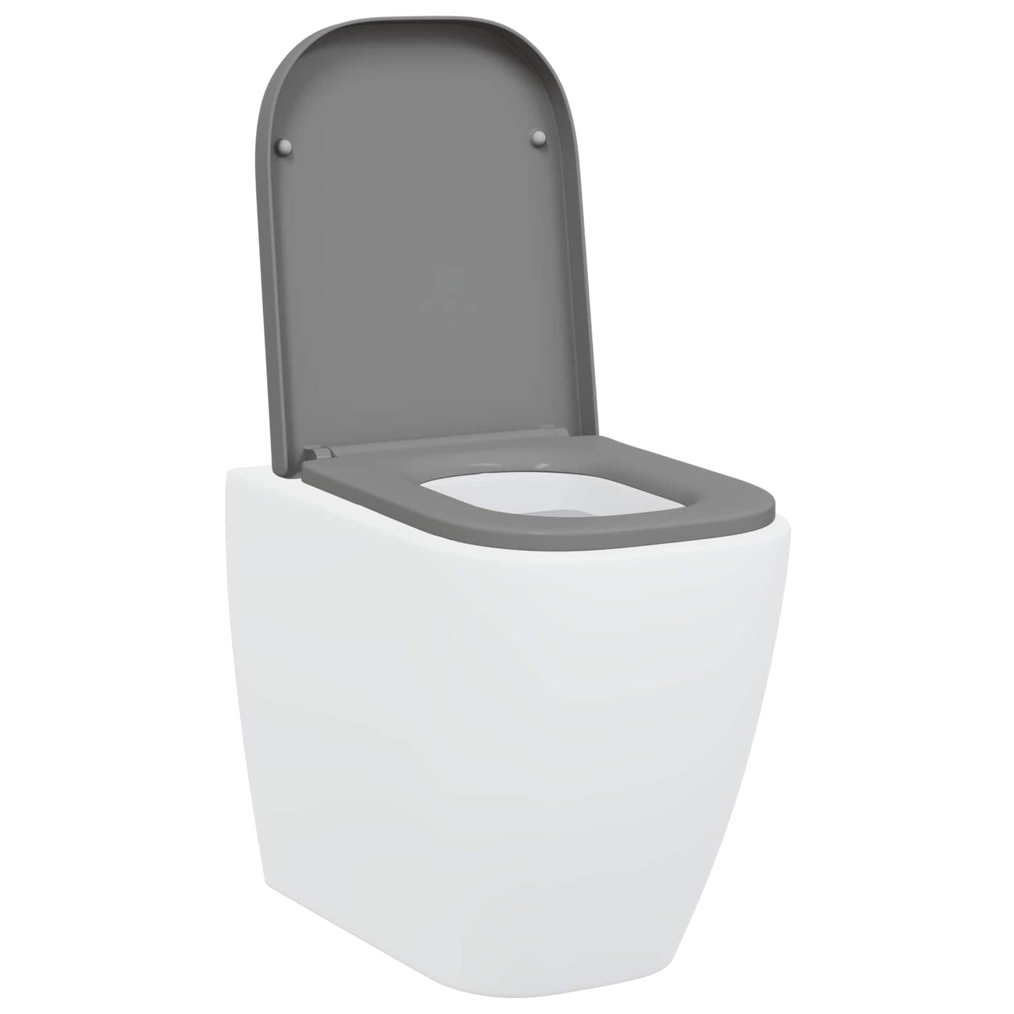 Toilet Seat Grey 47.5 x 35 x 3.6 cm Duroplast