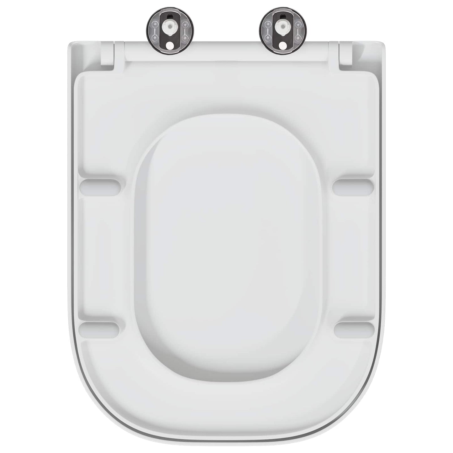 Toilet Seat White 47.5 x 35 x 3.6 cm Duroplast