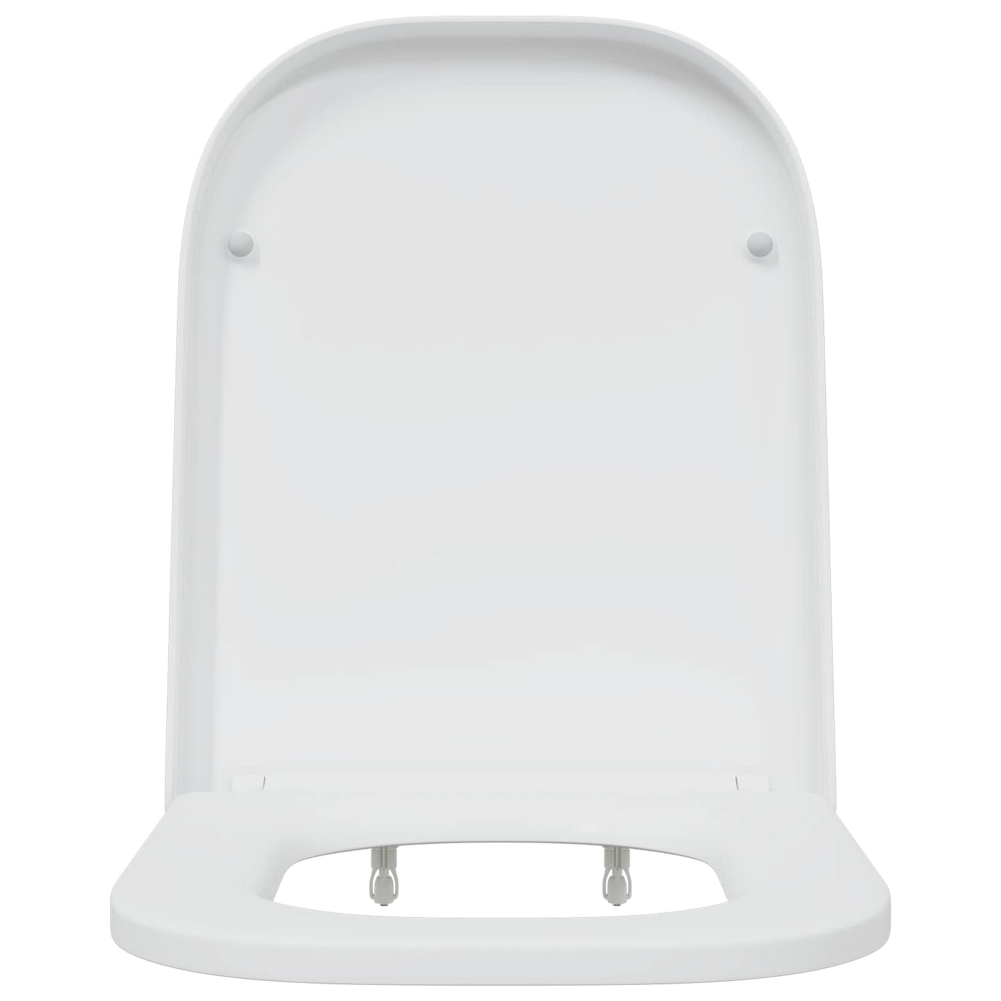 Toilet Seat White 47.5 x 35 x 3.6 cm Duroplast