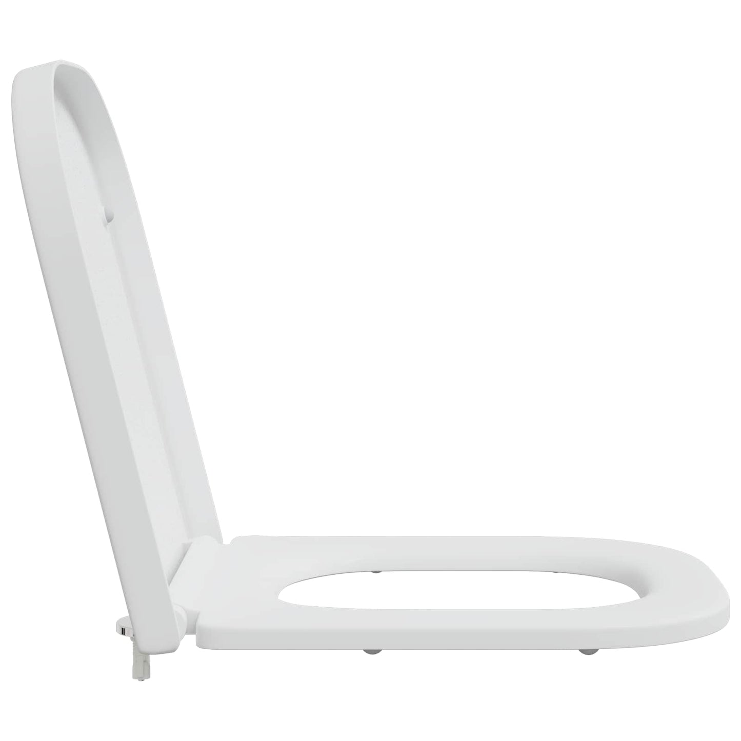 Toilet Seat White 47.5 x 35 x 3.6 cm Duroplast