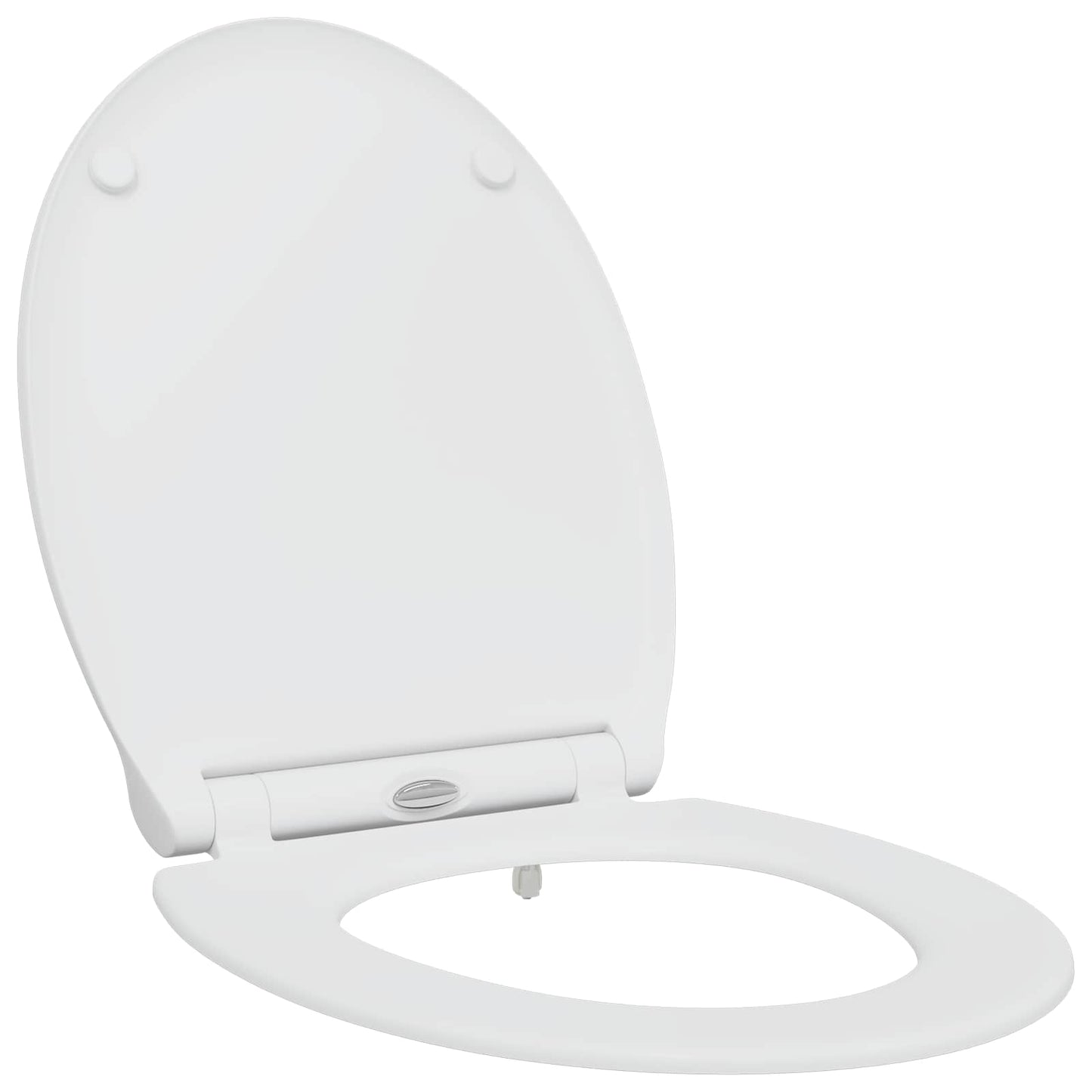 Toilet Seat White 47 x 37.5 x 3.8 cm Duroplast