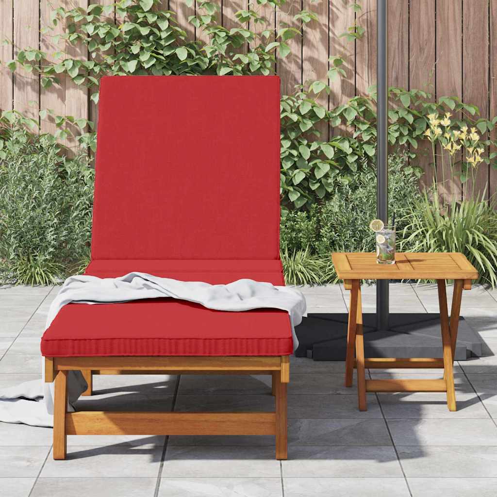 Sun Lounger Reclining 1-person 2 pcs Brown Solid Acacia Wood