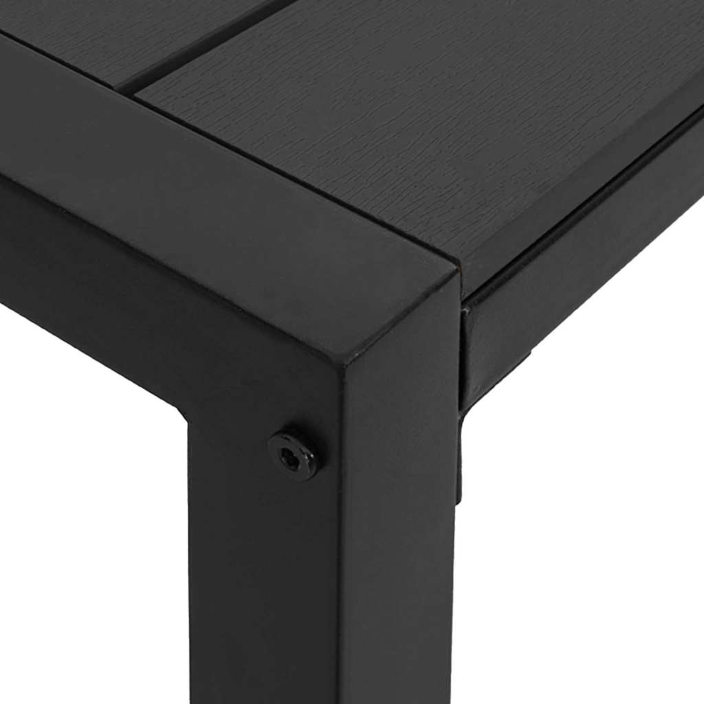 Garden Dining Set 3 pcs Anthracite Steel