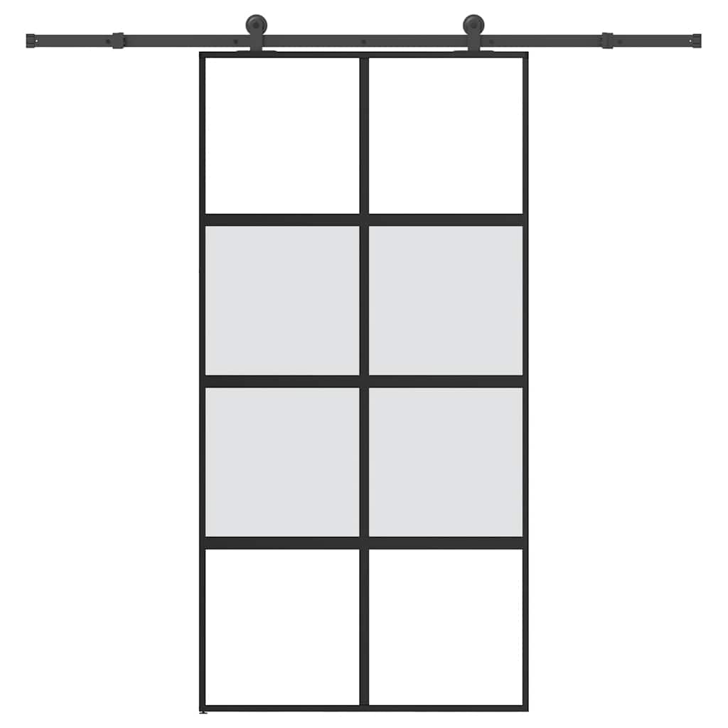 Sliding Door with Hardware Set 102.5x205 cm