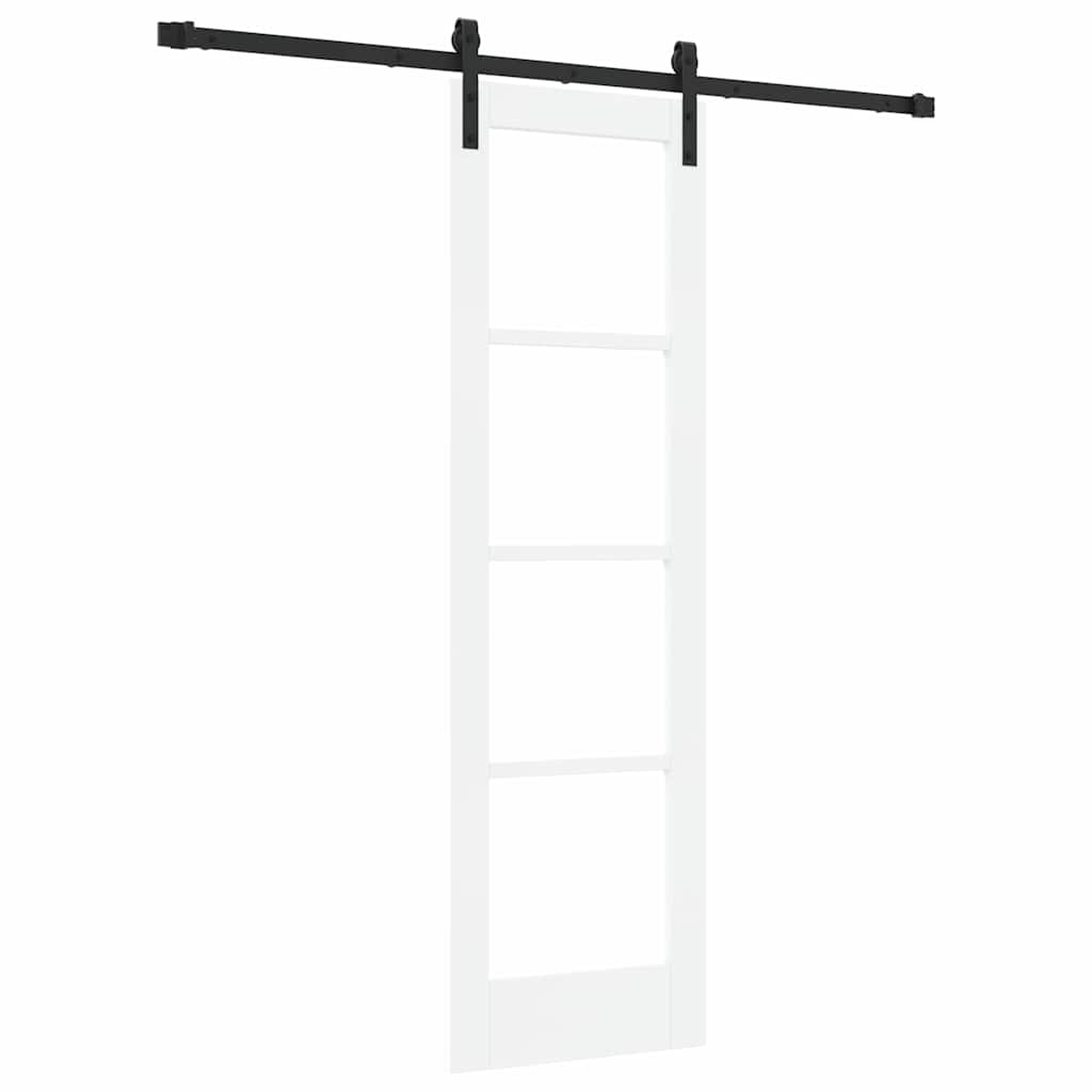 Sliding Door ORKDAL White and Black 61 x 198.5 cm