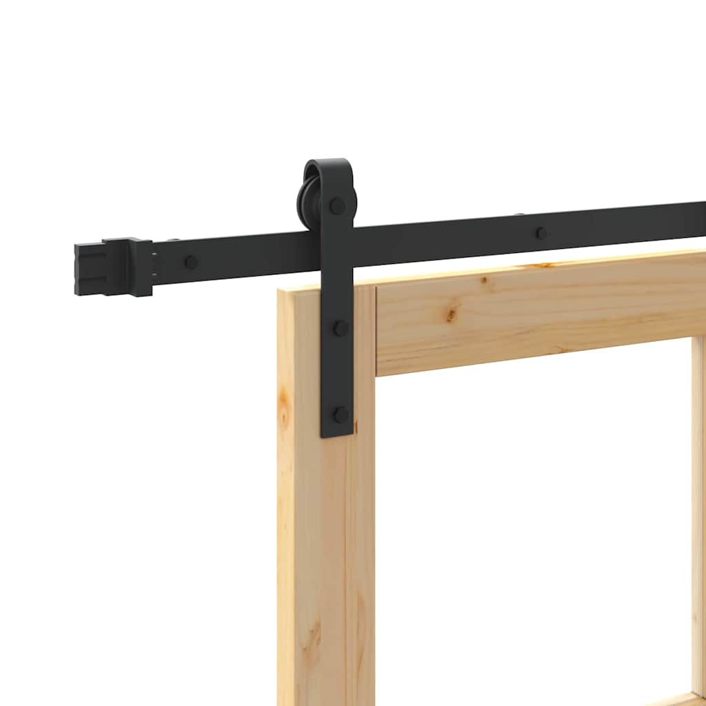 Sliding Door ORKDAL Natural and Black 73.5 x 198.5 cm