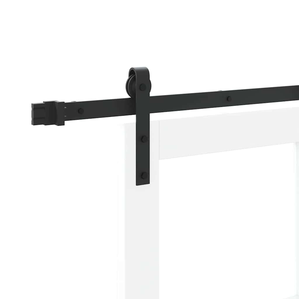 Sliding Door ORKDAL White and Black 83 x 211 cm