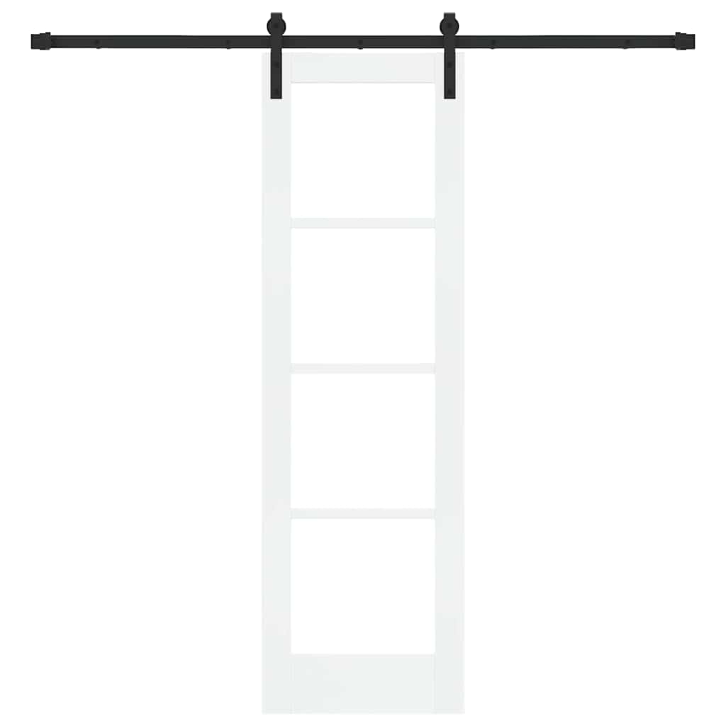 Sliding Door ORKDAL White and Black 61 x 198.5 cm