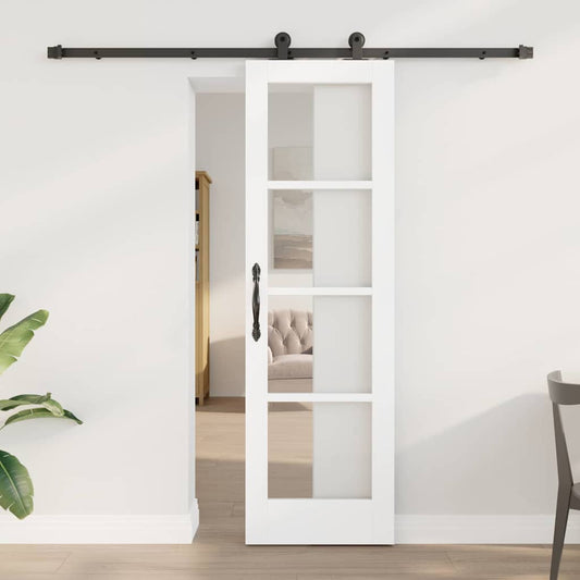 Sliding Door ORKDAL White and Black 61 x 198.5 cm