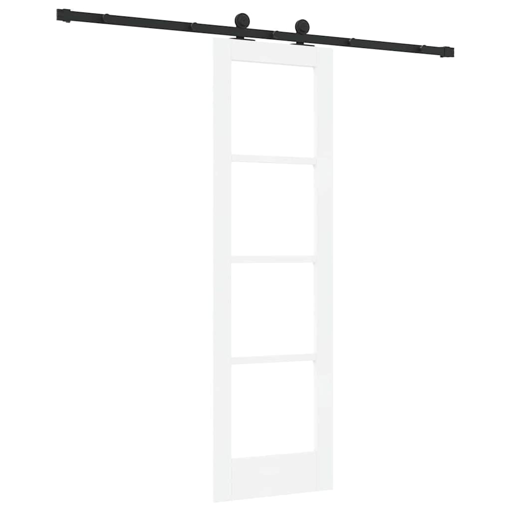 Sliding Door ORKDAL White and Black 61 x 198.5 cm