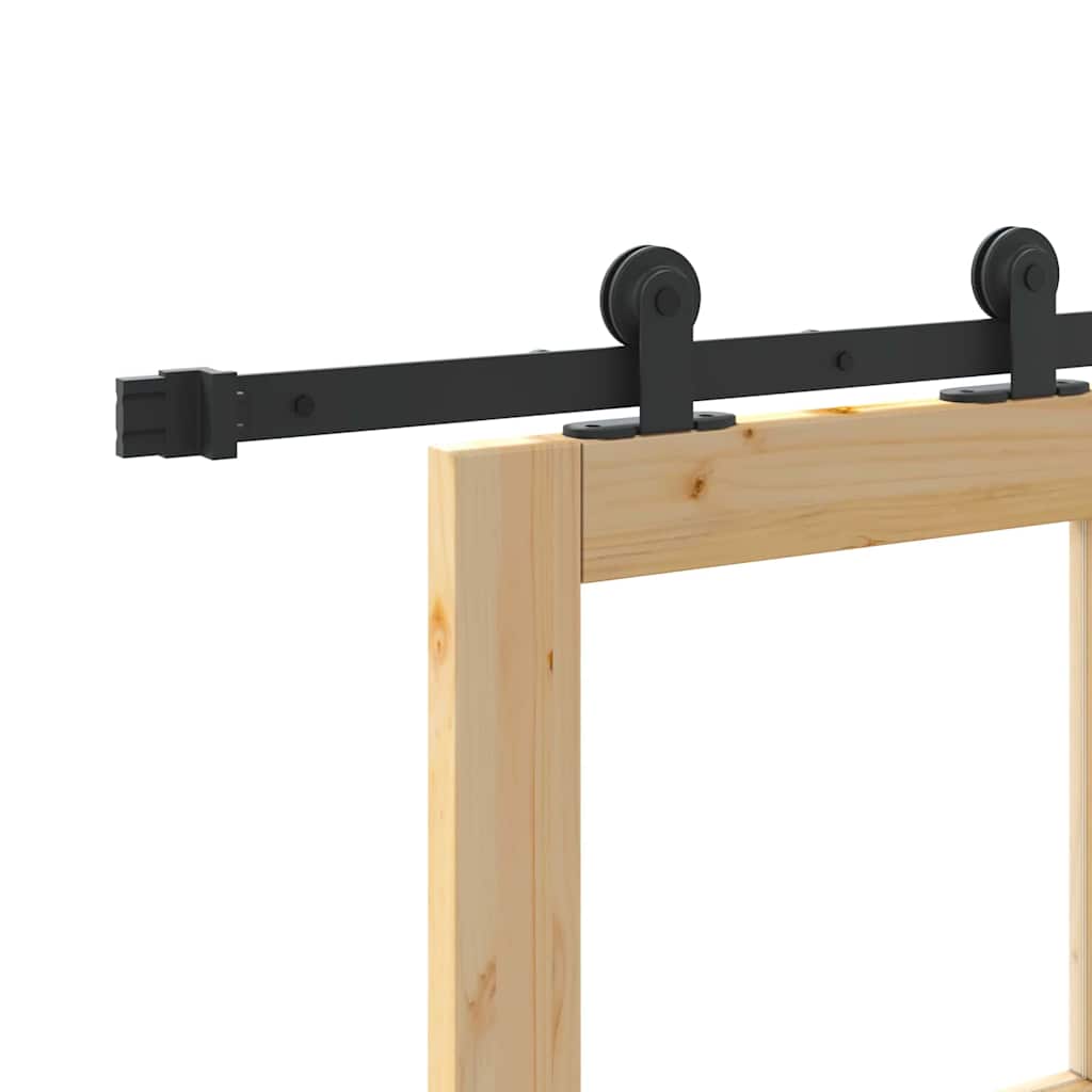 Sliding Door ORKDAL Natural and Black 73.5 x 198.5 cm