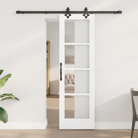 Sliding Door ORKDAL White and Black 61 x 198.5 cm