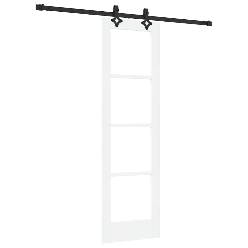 Sliding Door ORKDAL White and Black 61 x 198.5 cm