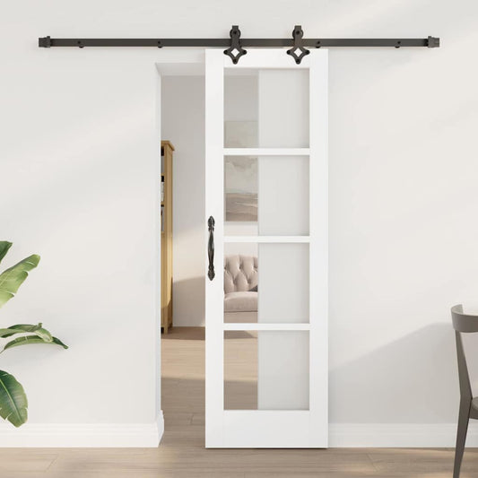 Sliding Door ORKDAL White and Black 61 x 198.5 cm